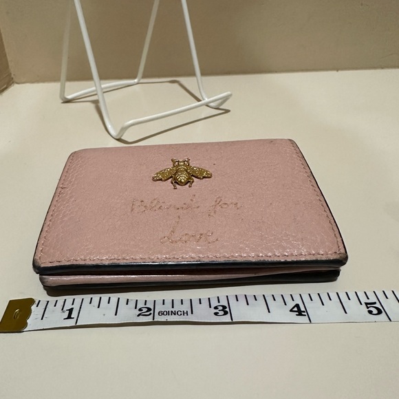 Gucci Blind For Love Bifold Pink Wallet - Picture 3 of 12